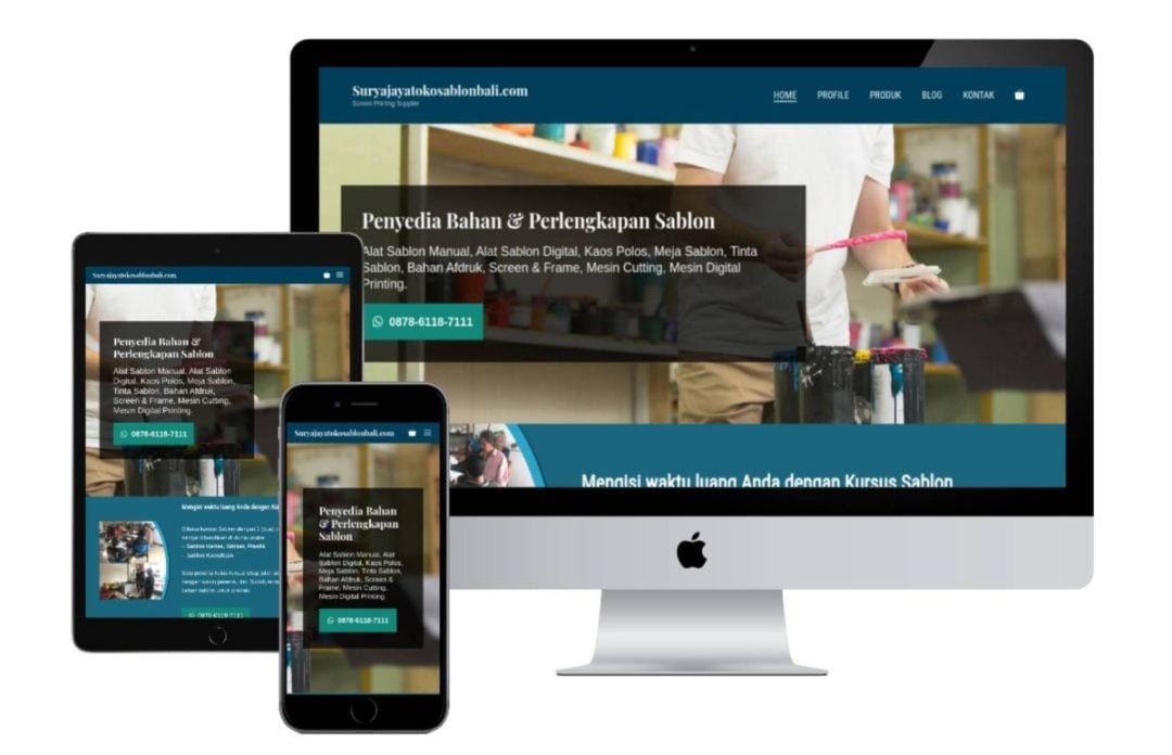 Surya Jaya Toko Sablon Bali