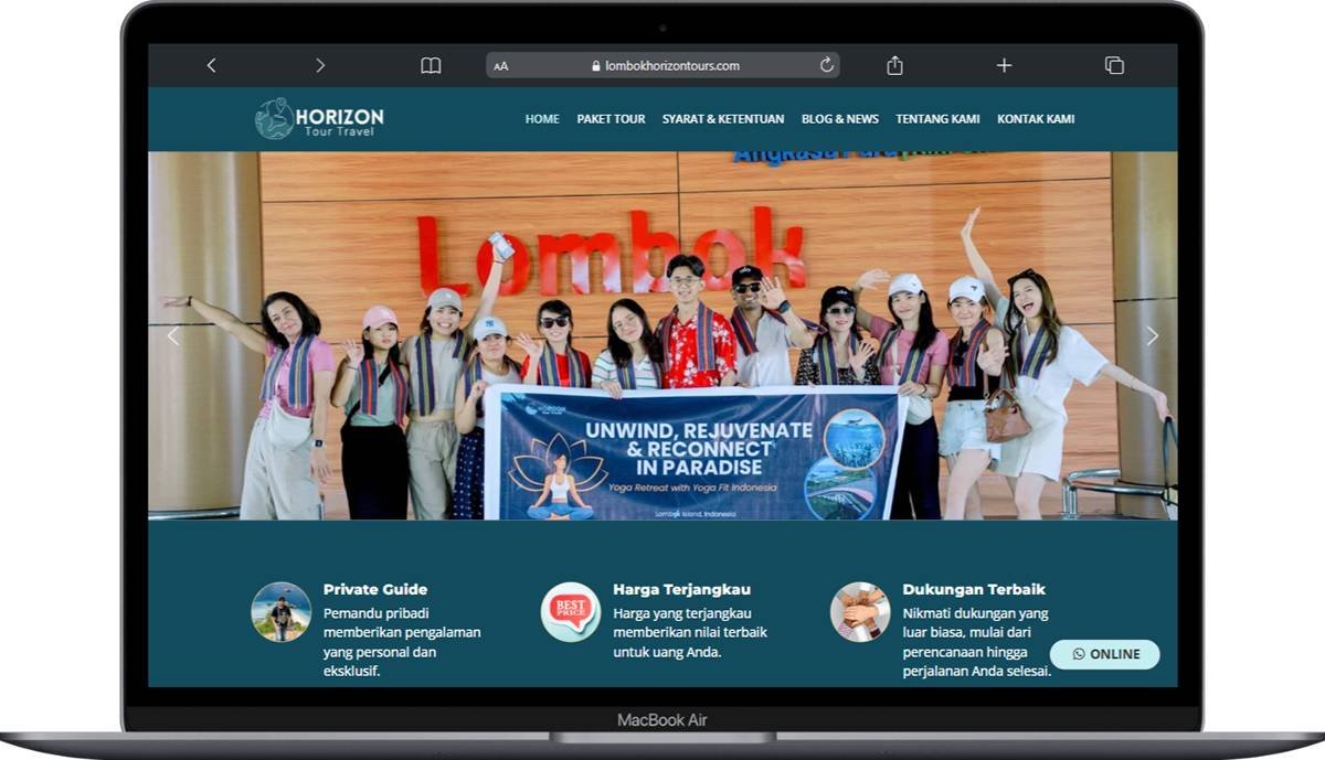 Lombokhorizontours.com